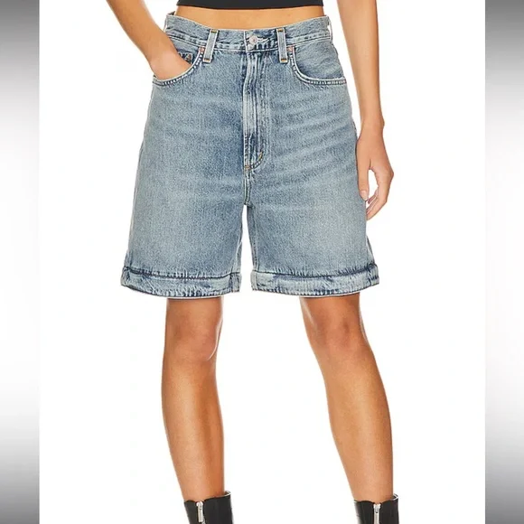 NWT AGOLDE Risha Zip Utility Size 26